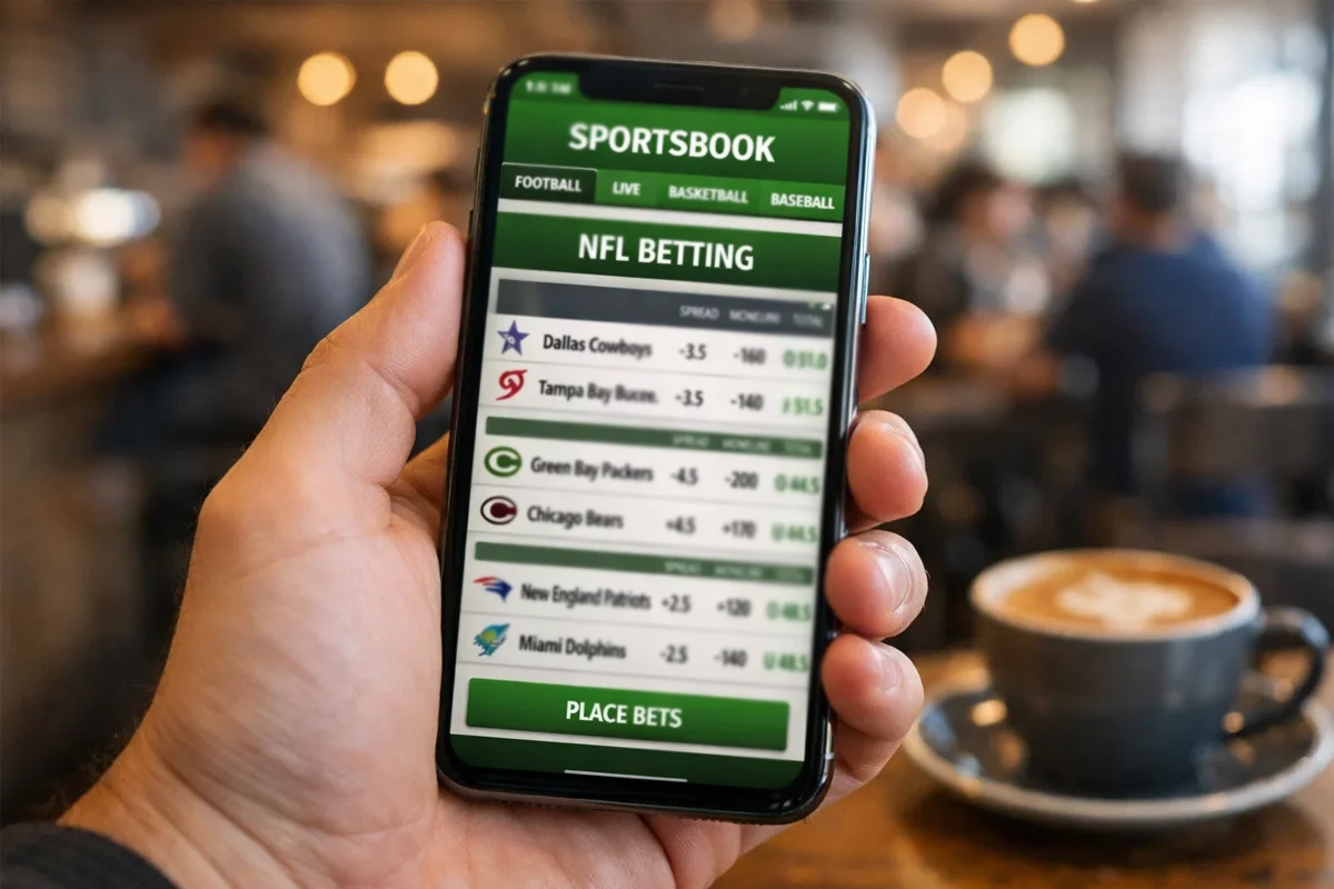 DraftKings sportsbook mobile app interface